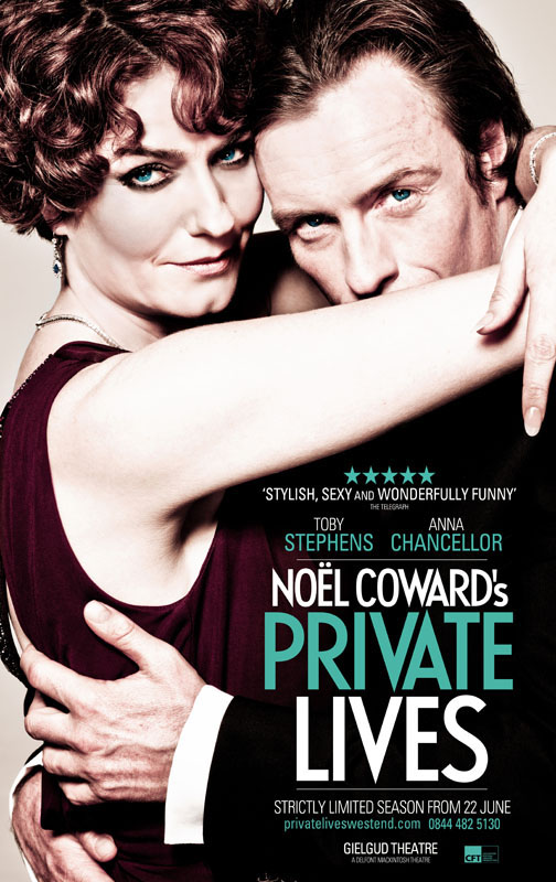 Anna Chancellor and Toby Stephens